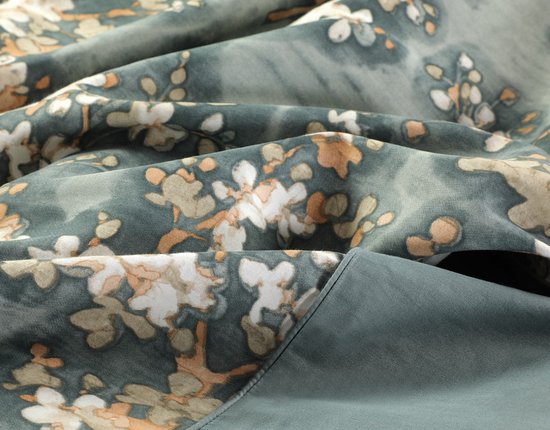 Papillon Aurora Dekbedovertrek – 200×200/220 cm – Groen - Afbeelding 3