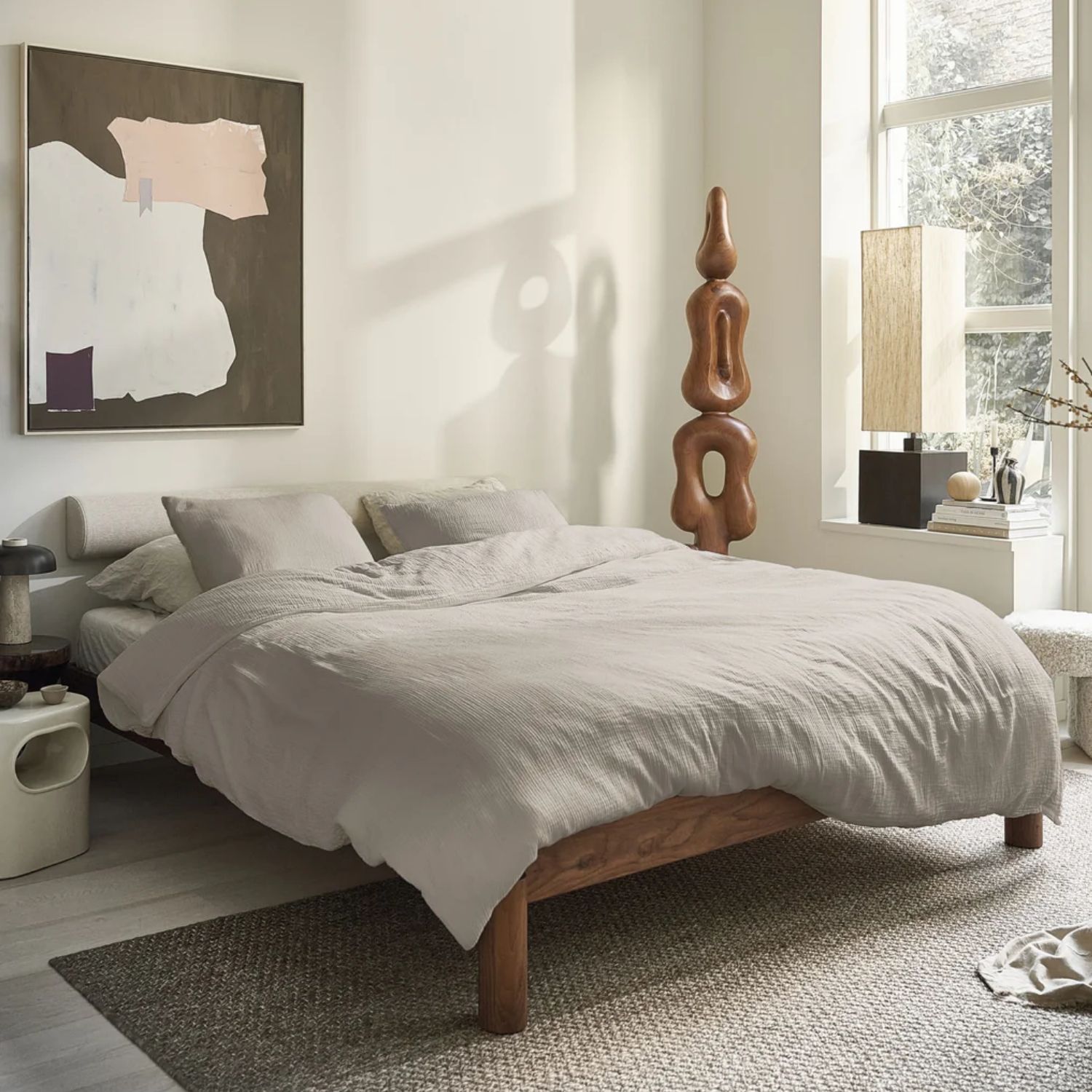 VTWonen Gentle Embrace Dekbedovertrek – 200 x 200/220 cm – Zand - Afbeelding 5