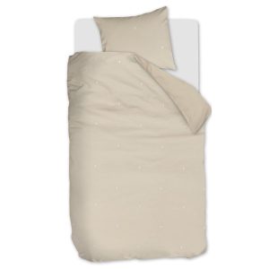 Beddinghouse Monsoon Dekbedovertrek Zand – 140×200/220 cm