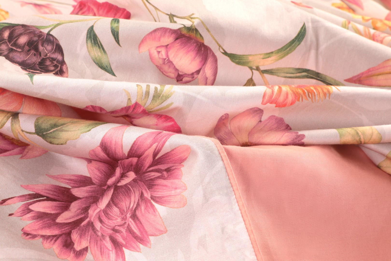 Papillon Lauren Dekbedovertrek Eenpersoons – 140×200/220 cm – Grijs - Afbeelding 6