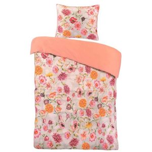 Papillon Lauren Dekbedovertrek Eenpersoons – 140×200/220 cm – Grijs