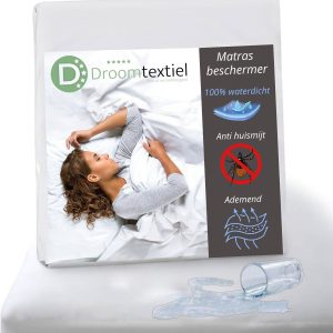 Droomtextiel Matrasbeschermer Waterdicht – 100×200 cm