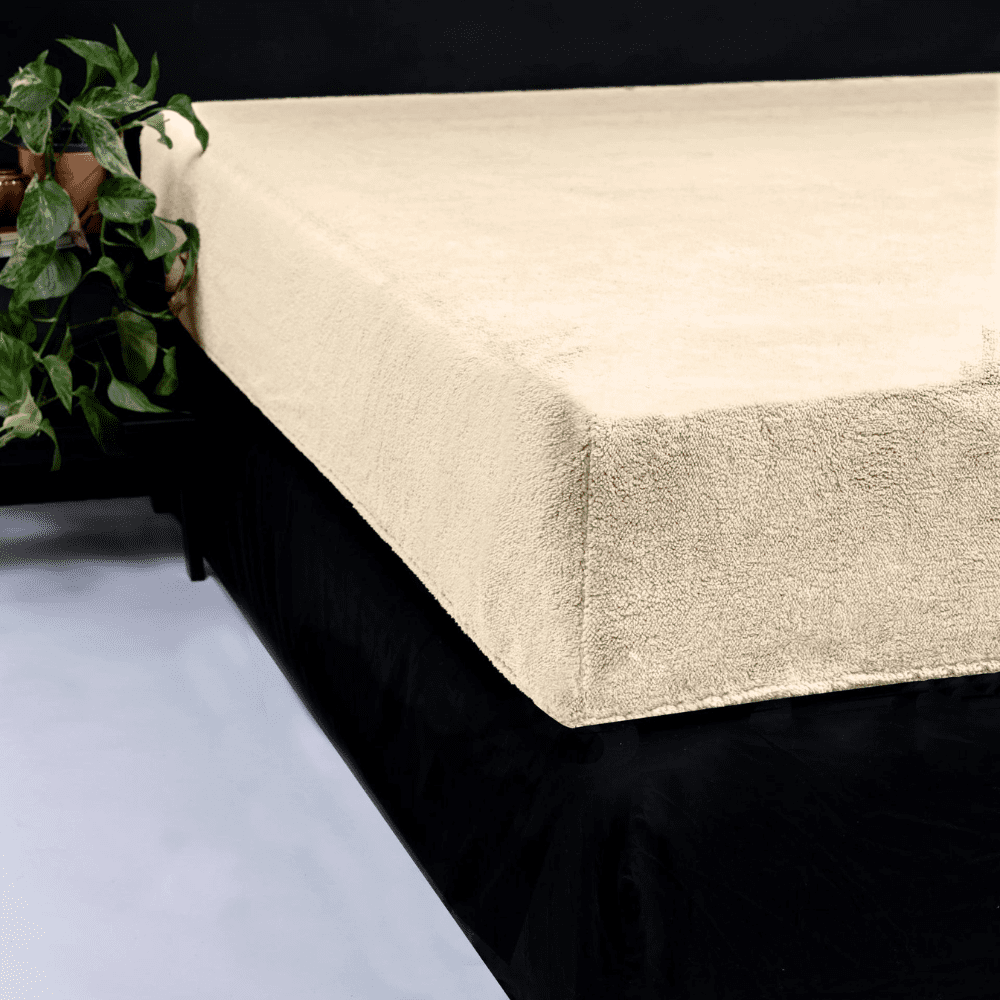 Sleeps Teddy Hoeslaken Taupe – 140 x 200 cm - Afbeelding 5
