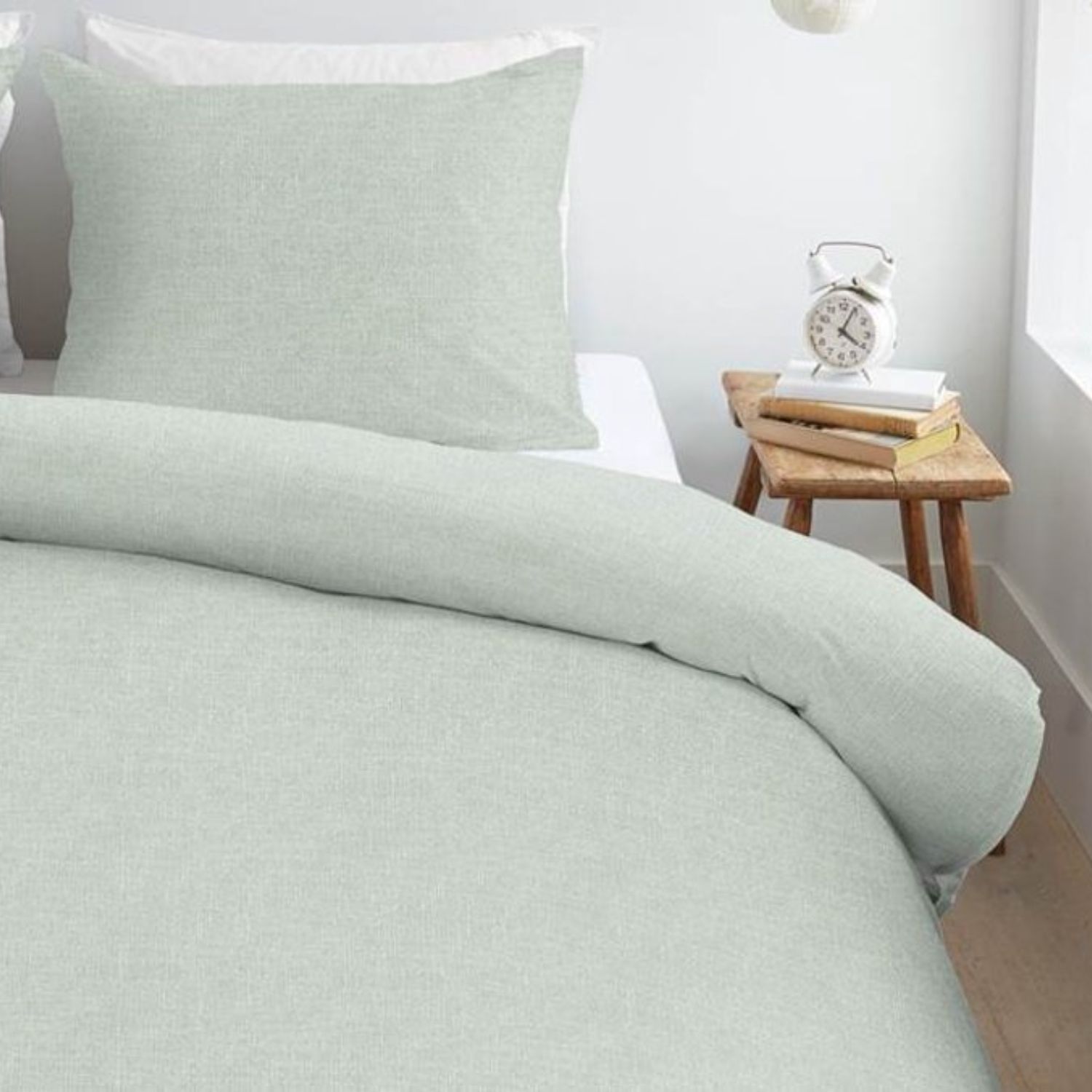 Ambiante Edo Dekbedovertrek – 140×200/220 cm – Groen - Afbeelding 3