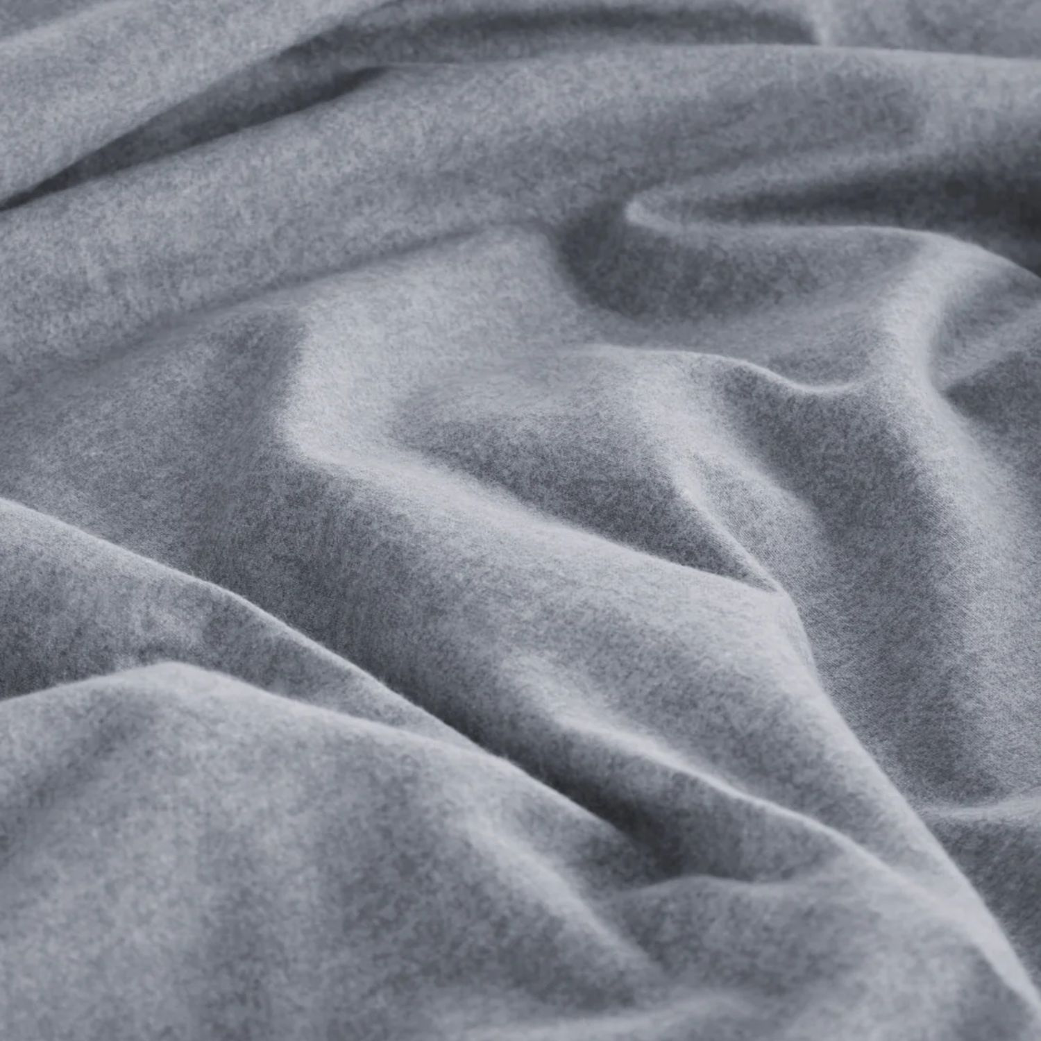 Beddinghouse Frost Flanel Dekbedovertrek Blauwgrijs- 140 x 200/220 cm - Afbeelding 5