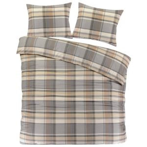 Day Dream Bram Dekbedovertrek – 200 x 200/220 – Grijs