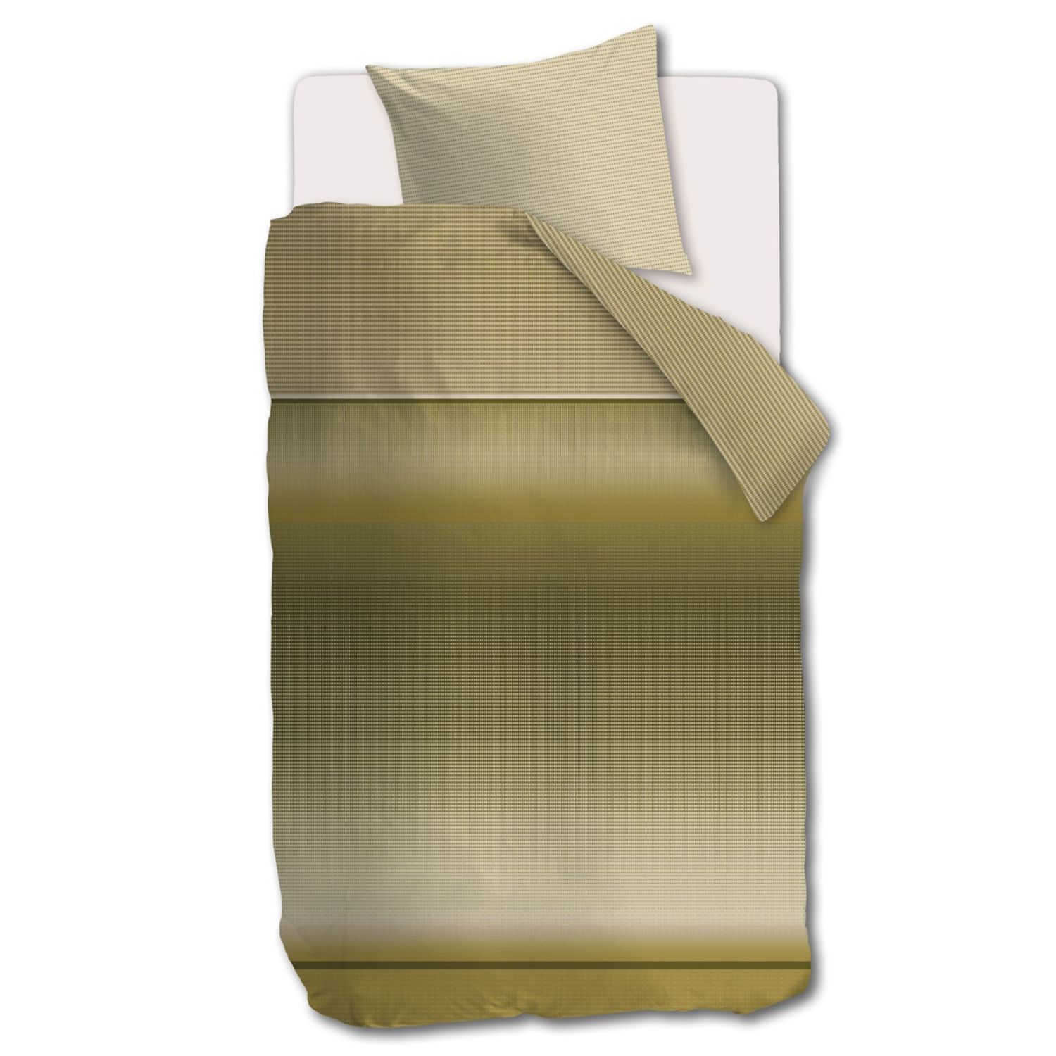 Beddinghouse Jenn Dekbedovertrek – 140×200/220 cm – Groen - Afbeelding 2