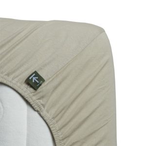 Beddinghouse Jersey Hoeslaken Zand – 160 x 200/220 cm