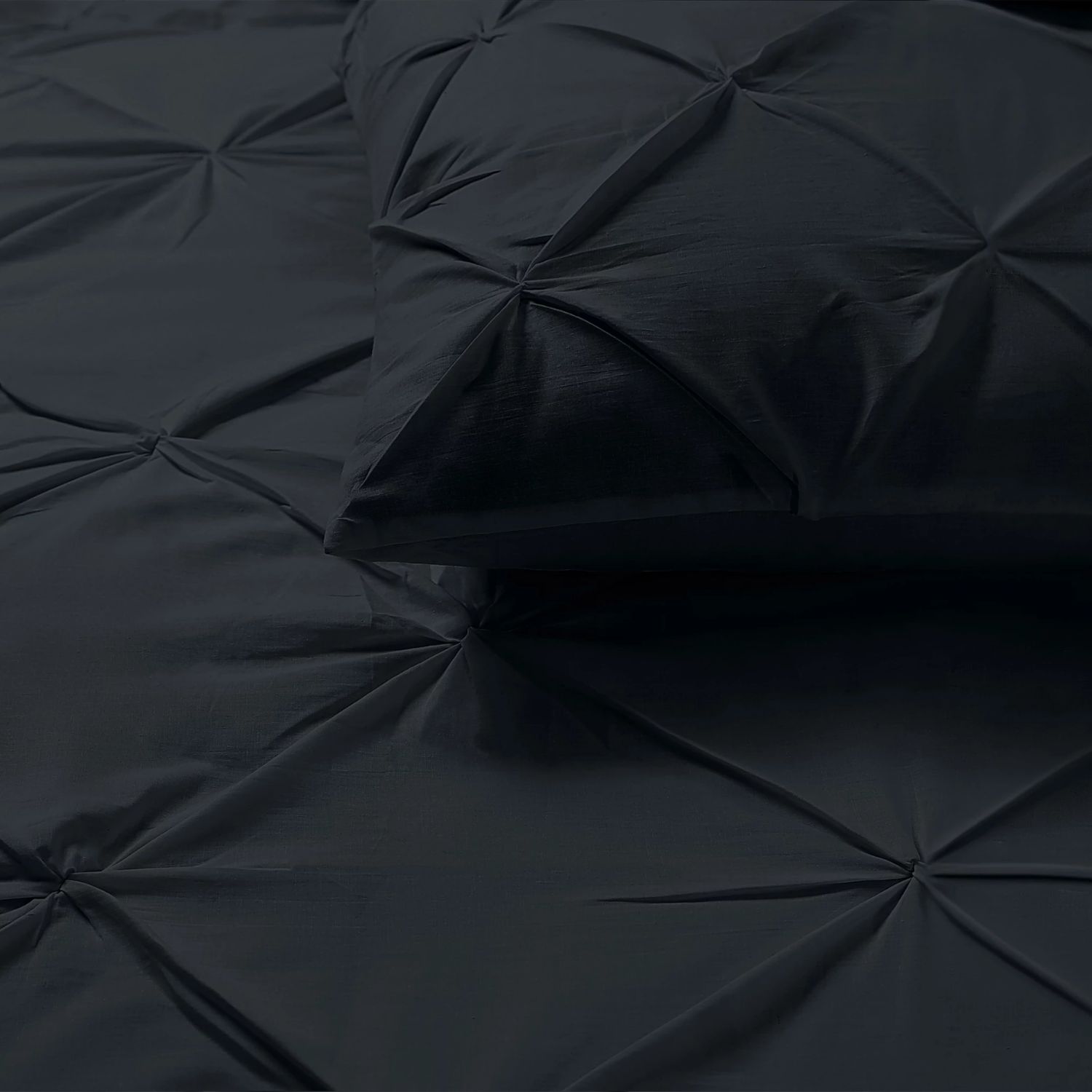 Dreamhouse Salvador Dekbedovertrek 140×220/220 cm – Zwart - Afbeelding 5