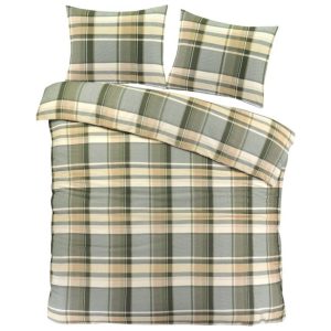 Day Dream Bram Dekbedovertrek – 200 x 200/220 – Groen