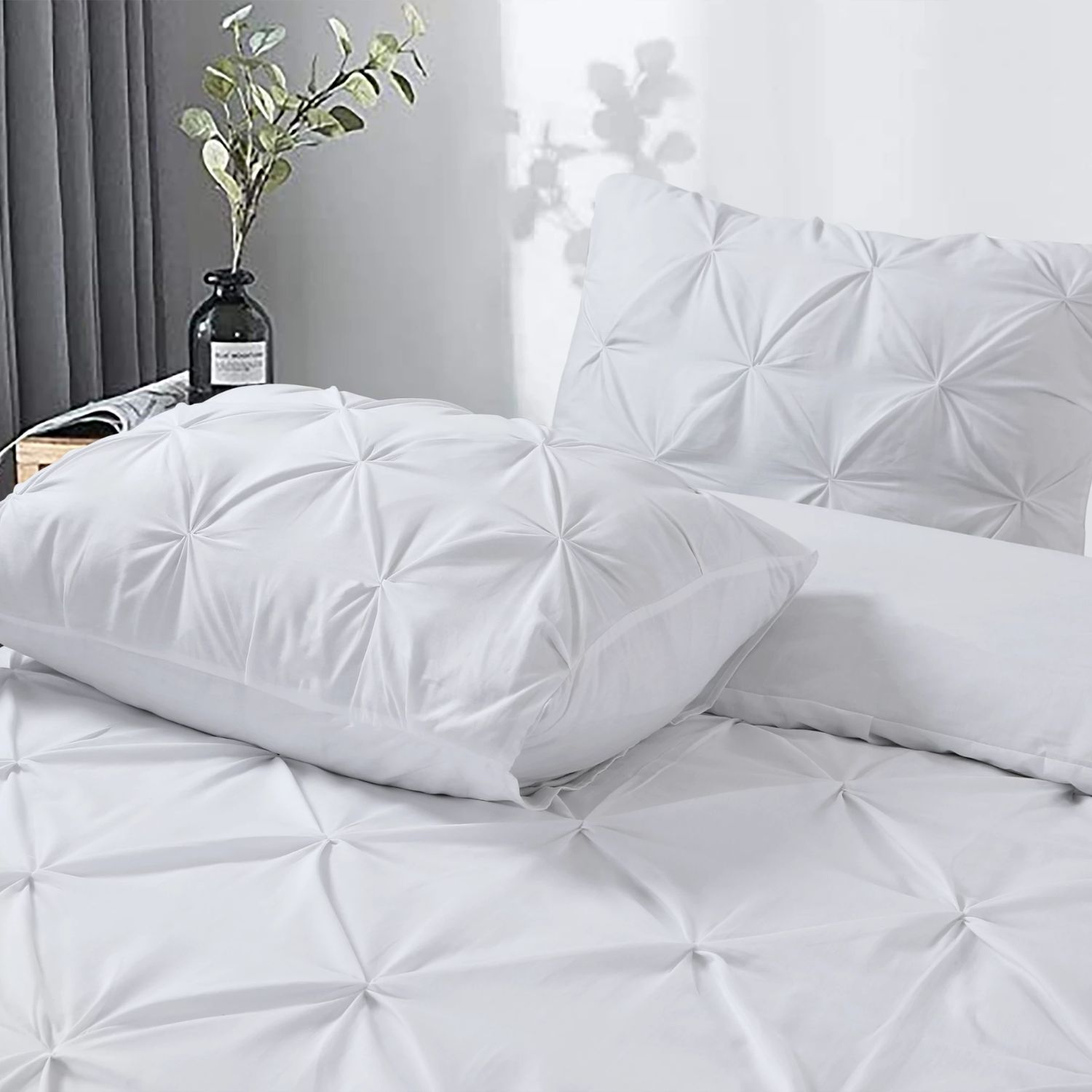 Dreamhouse Salvador Dekbedovertrek 140×220/220 cm – Wit - Afbeelding 4