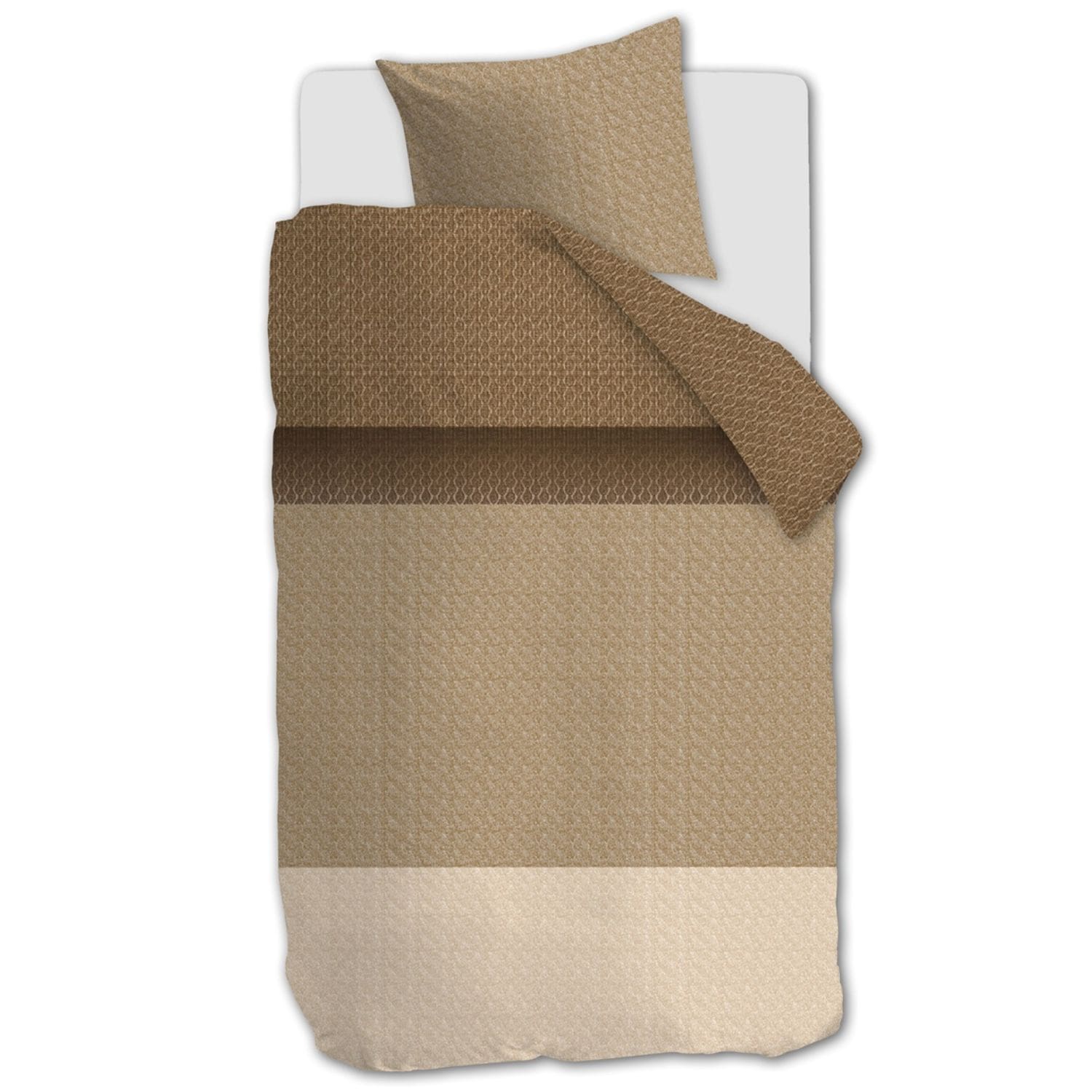 Beddinghouse Sanna Dekbedovertrek Terra – 140×200/220 cm - Afbeelding 2