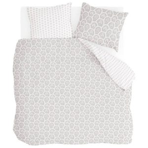 Walra Dekbedovertrek Vintage Memory – 200×200/220 cm – 100% Katoen (BCI) – Grijs