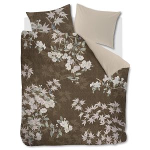 Beddinghouse Thalasa dekbedovertrek – 200×200/220 cm – Bruin