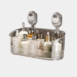 Boorvrije Opbergbox met Snap-on Bevestiging – Slim, Stijlvol & Stevig voor Badkamerorganisatie