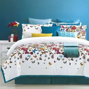 Satijnen Dekbedovertrek – Butterfly