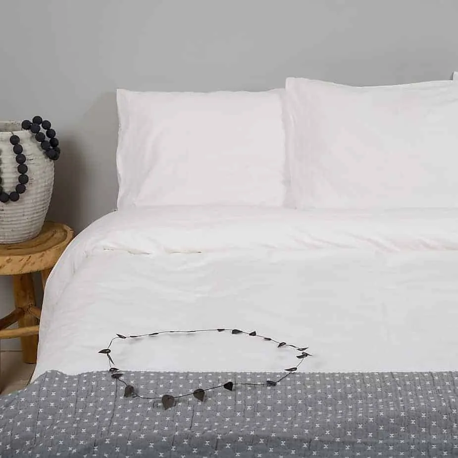 Dekbedovertrek Gewassen Katoen – Colorado White - Afbeelding 6
