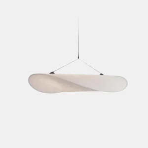 Deense Wolk Papieren Hanglamp Minimalistische Stoffen Plafondlamp voor Zachte Warme Gloed in Woon en Eetkamer