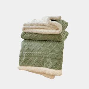 Dikke Coral Fleece Deken - Ultiem Zachte Warmte & Luxe Comfort