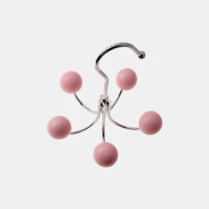 Draaiende Houten Bol Haak 5 Kleuren, Ruimtebesparend & Stijlvol