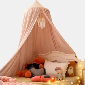 Elegante Hangende Bedhemel Zachte Decoratieve Tent voor de Kinderkamer