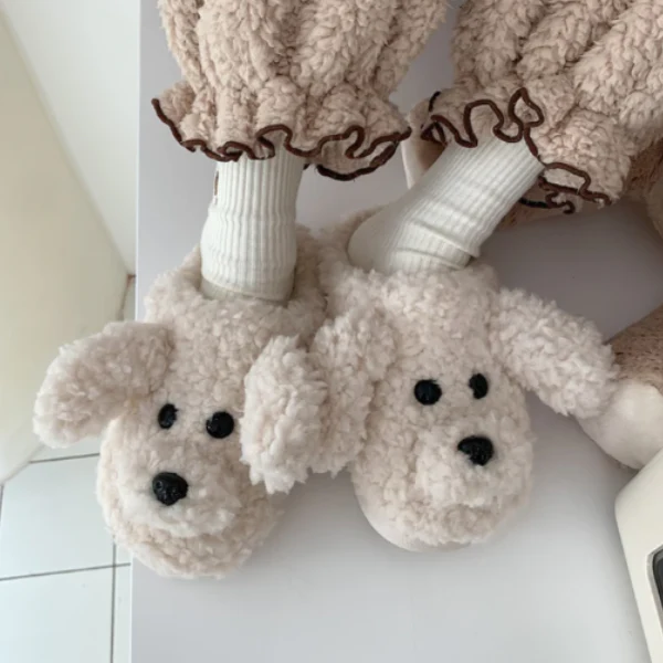 Fluffy Dierenpantoffels Zachte Pluche Comfort voor Alle Leeftijden - Afbeelding 5