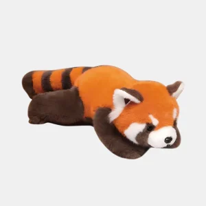 Gewogen Rood Panda Knuffel voor Stressverlichting en Beter Slapen