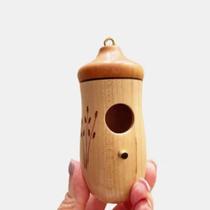 Handgemaakt Houten Vogelnesthuis Hangende Tuin en Balkondecoratie voor Kleine Vogels