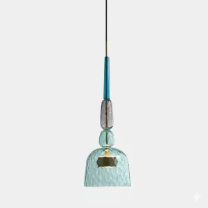 Handgemaakte Glazen Fluit Hanglamp Elegante Moderne Verlichting voor Thuis