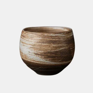 Handgemaakte Keramische Espresso Kopjes Rustiek Minimalistisch Ontwerp voor Dagelijks Gebruik