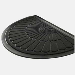 Rubber Deurmat voor Binnen en Buiten Half-Ronde Ontwerp voor Veiligheid