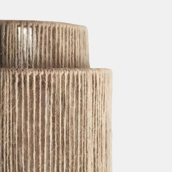 Henneptouw Wandlamp Boho Rotan Design Warme Sfeerverlichting - Afbeelding 5