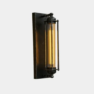 Industriële Vintage Wandlamp met LED Verlichting – Tijdloos Design en Warme Sfeergloed