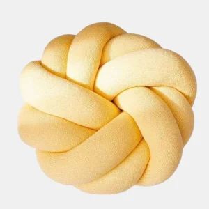 Katoenen Knopenkussen Handgeknoopt Comfort met Stijlvolle Ondersteuning