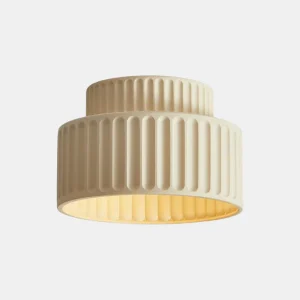 Keramische Plafondlamp Minimalistische Stijl Voor Zachte Sfeerverlichting
