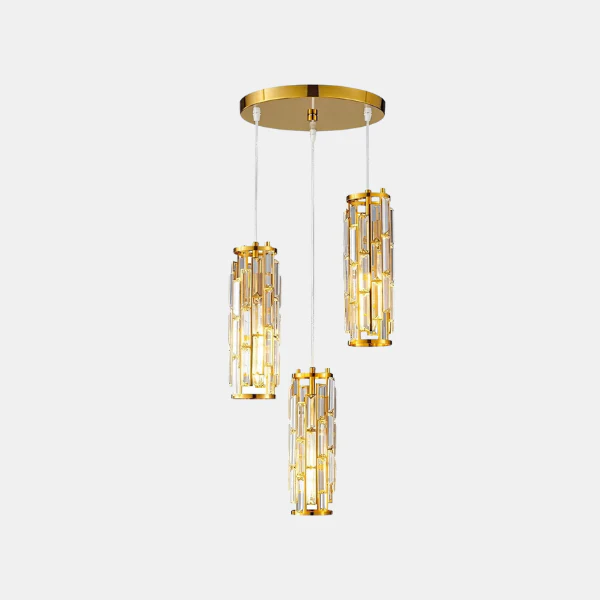 Kristallen Glazen Kroonluchter Hanglamp Moderne Industriële Stijl voor Elegante Woonruimtes - Afbeelding 5