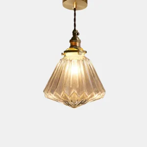 Kristallen glazen hanglamp Nordic stijl voor elegante warme sfeer