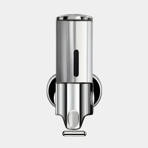 Minimalistische Wandzeepdispenser Set – Moderne Navulbare Zeeppomp voor Badkamer en Keuken