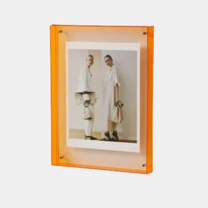 Moderne Acryl Fotolijst Zwevend Transparant Display voor Huis en Kantoor