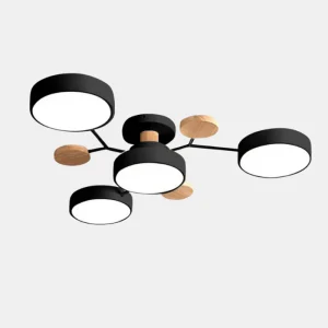 Moderne Ronde LED Plafondlamp met Meerkleurige Verlichting en Stijlvol Design