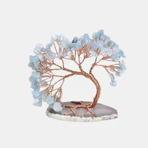 Natuurlijke Stenen Boom Edelsteen Woondecoratie voor Rust en Balans