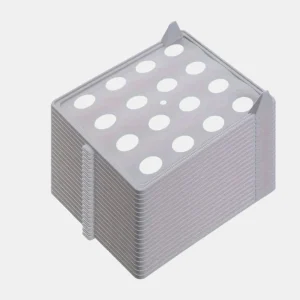 Opvouwbare kledingorganizer Stapelbare bakken voor nette en kreukvrije opslag