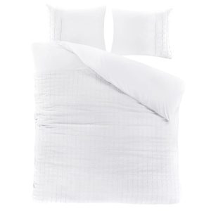 Papillon Hudson Dekbedovertrek – 200×200/220 cm – Wit