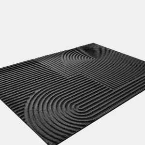 Polyester Rubber Deurmat met Antislip en Waterabsorberende Eigenschappen voor Binnen en Buiten