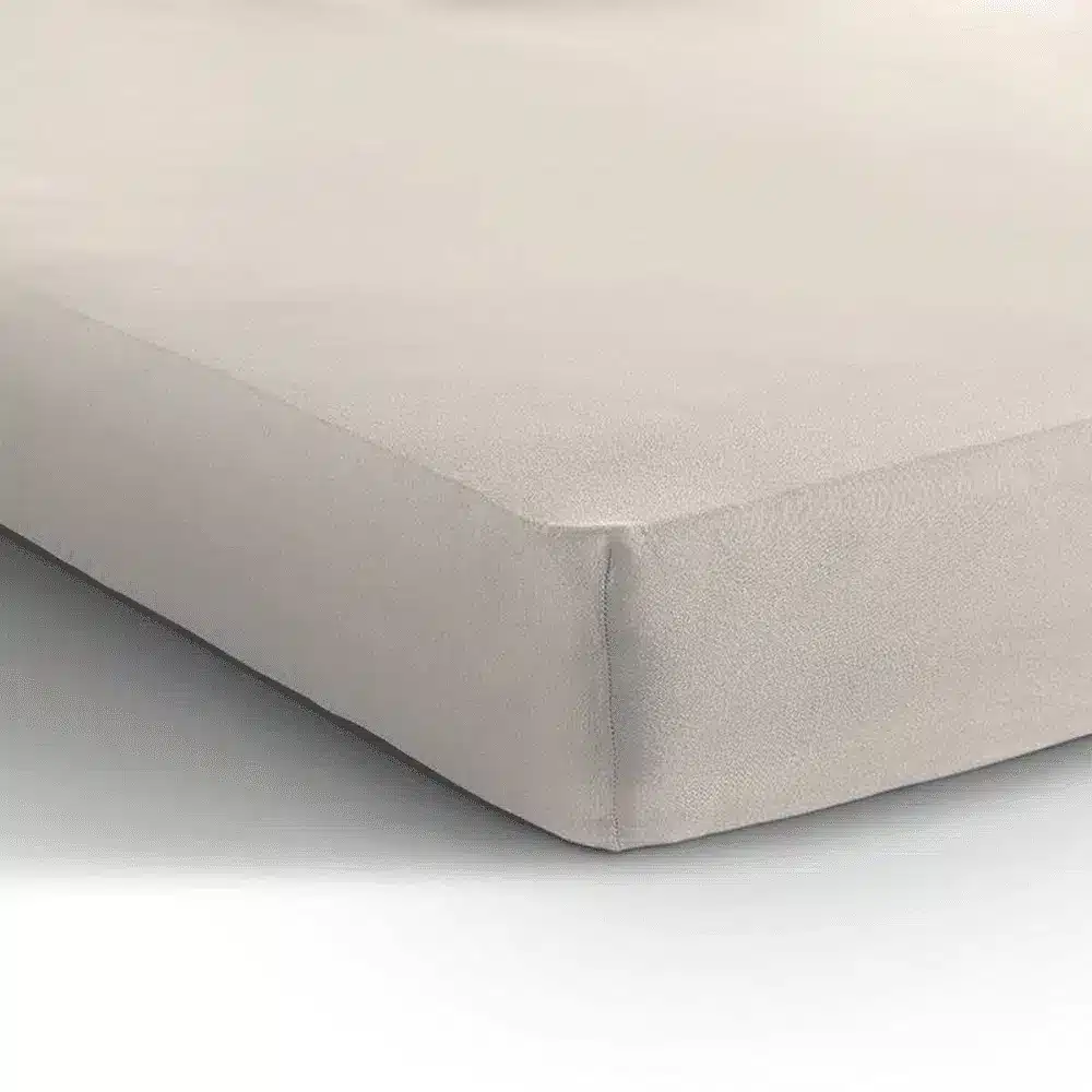 Sleeps Dubbel Jersey Hoeslaken Crème 200×200/220 cm - Afbeelding 5