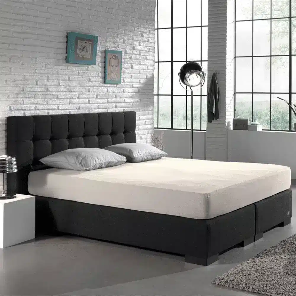 Sleeps Dubbel Jersey Hoeslaken Crème 90×200 cm - Afbeelding 3