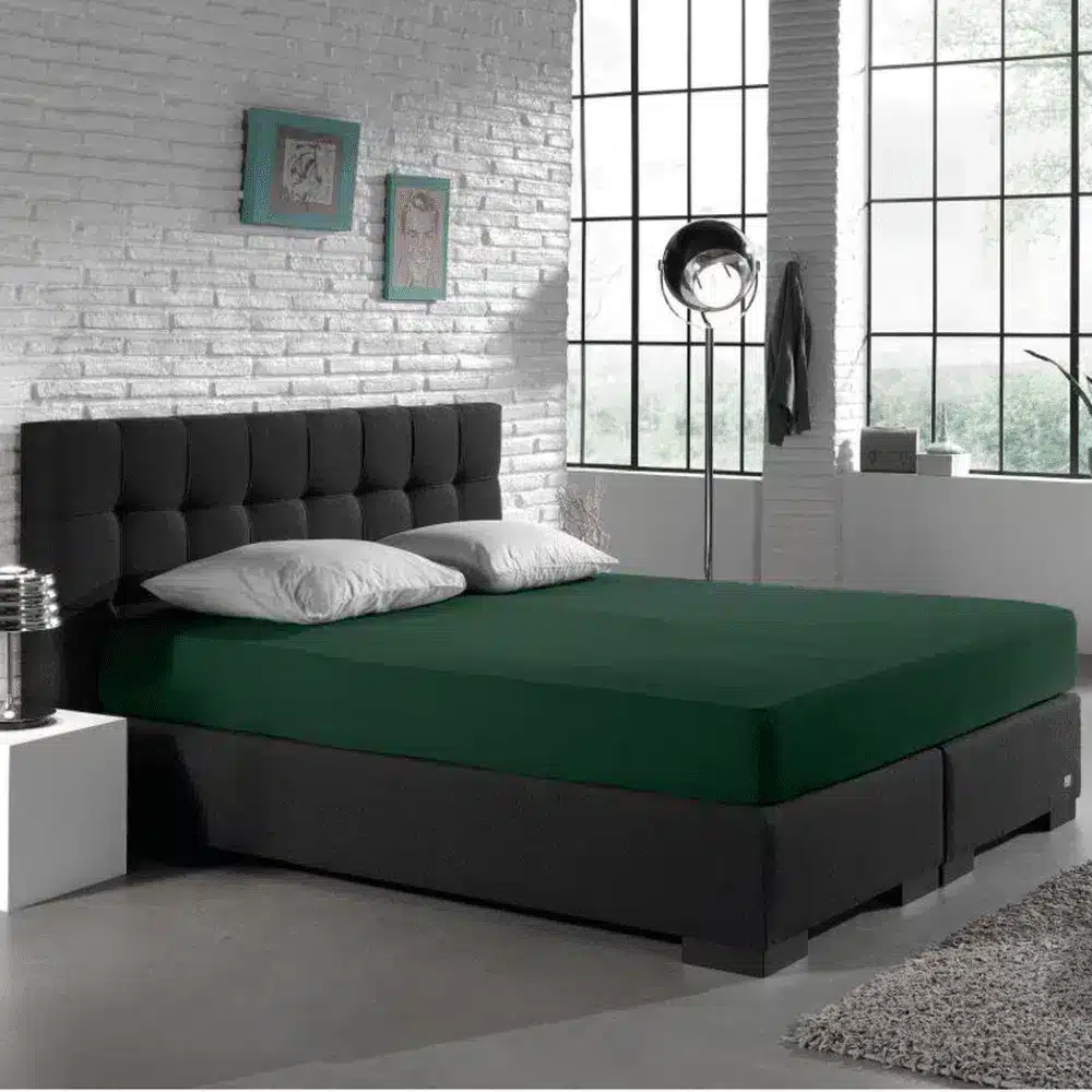 Sleeps Dubbel Jersey Hoeslaken Groen 200×200/220 cm - Afbeelding 3