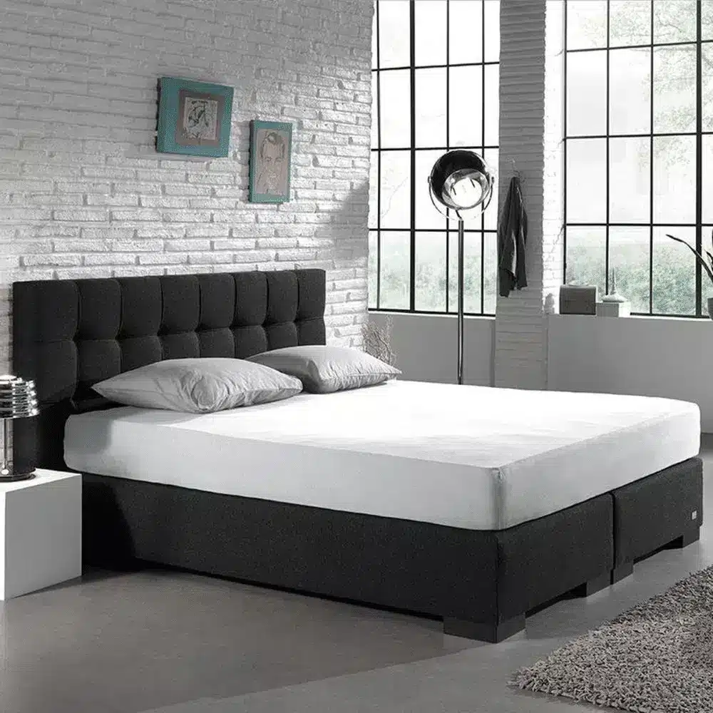 Sleeps Dubbel Jersey Hoeslaken Wit 200×200220 cm - Afbeelding 3