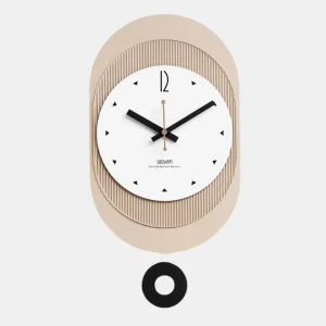 Stille Moderne Pendule Wandklok Elegante Minimalistische Ontwerp