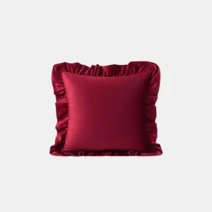Velvet Ruffle Kussenhoes Zachte Textuur Stijlvol Comfort